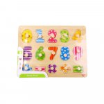 Puzzle din lemn Tooky Toy Numere 15 piese