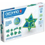 Set de construcie magnetic Geomag Green Line Classic Panel 114 piese