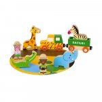 Set de joaca din lemn mini povesti Set de safari Janod J08583