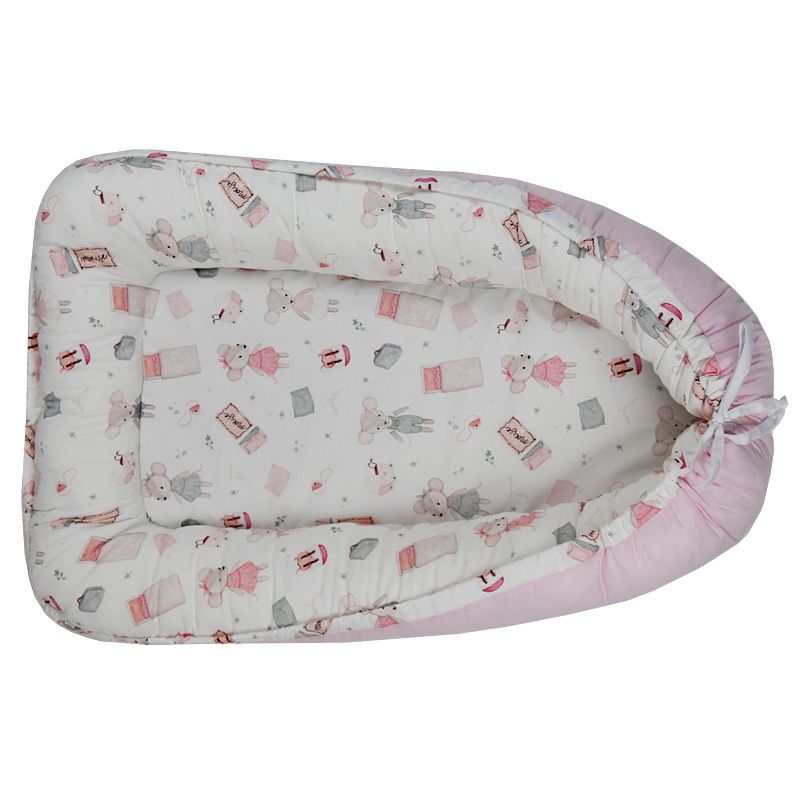 Baby Nest Eko Pink Mice