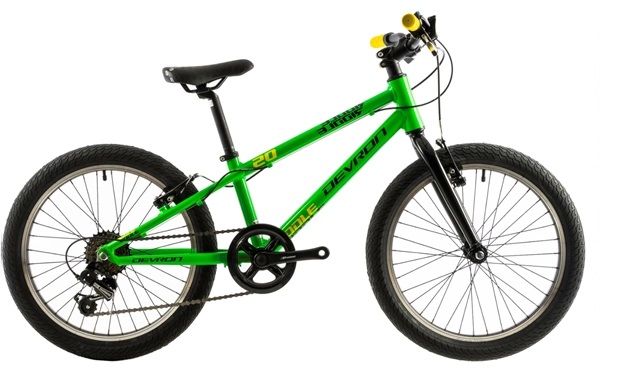 Bicicleta copii Devron Riddle K1.2 verde 20 inch Devron imagine noua responsabilitatesociala.ro