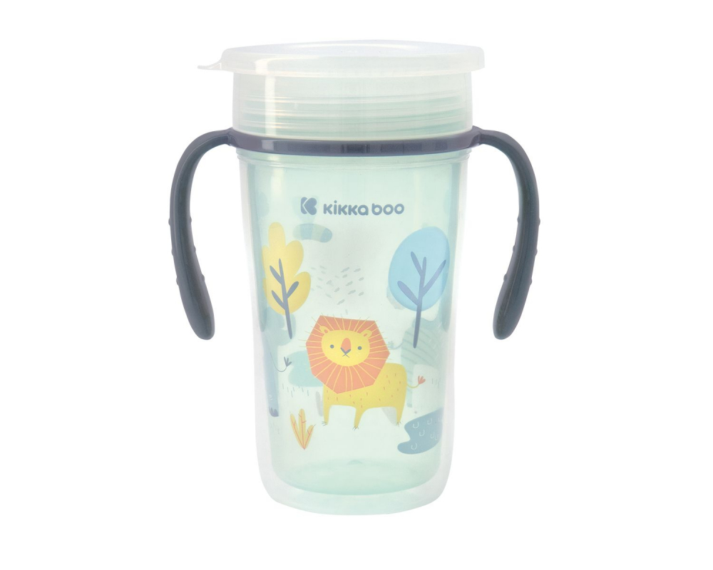 Cana cu manere 360 Sippy Cup Lion