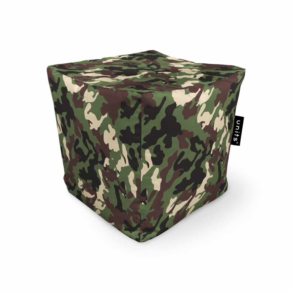 Fotoliu Units Puf Bean Bags tip cub impermeabil camuflaj armata armata imagine noua responsabilitatesociala.ro