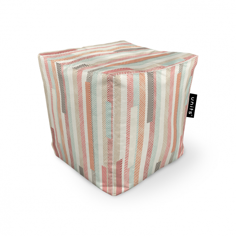 Fotoliu Units Puf Bean Bags tip cub impermeabil model multicolor vertical Bags imagine noua responsabilitatesociala.ro