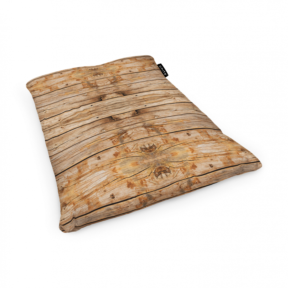 Fotoliu Units Puf Bean Bags tip perna impermeabil lemn maro deschis nichiduta.ro