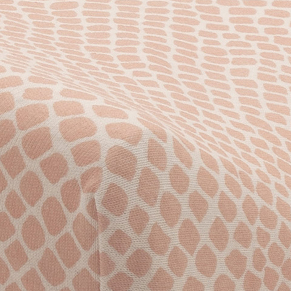 Husa saltea infasat jollein snake jersey 50x70cm snake-pale-pink