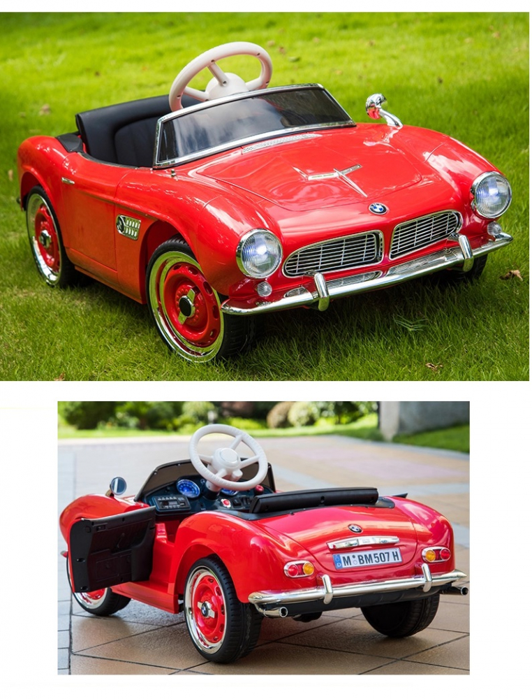 Masinuta electrica cu roti EVA BMW 507 Red - 1