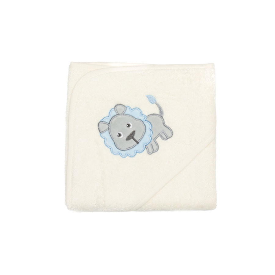 Prosop brodat leu bumbac organic 75x75 cm fillikid