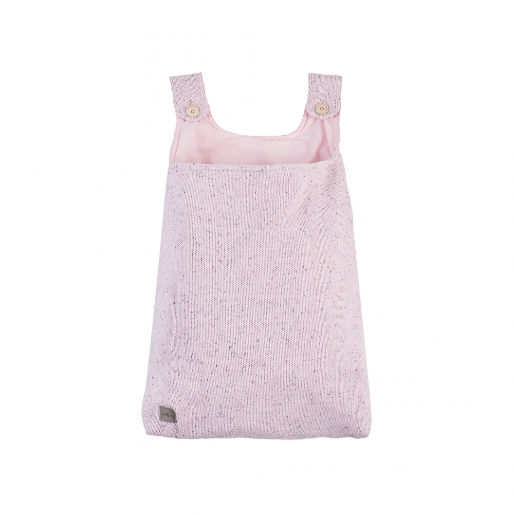 Sac tricotat pentru depozitare confetti Jollein roz - 3
