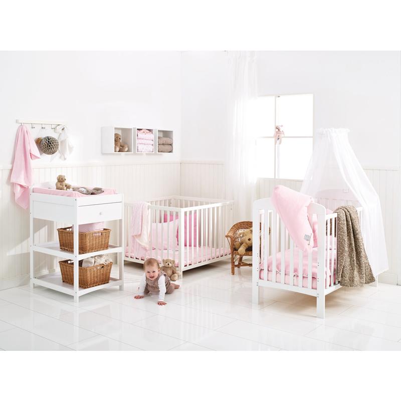 Saltea universala pentru masa de infasat roz love birds babydan
