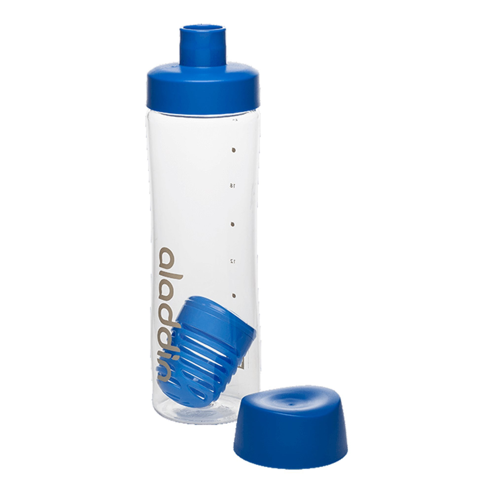 Sticla cu infuzor 700 ml albastru aladdin