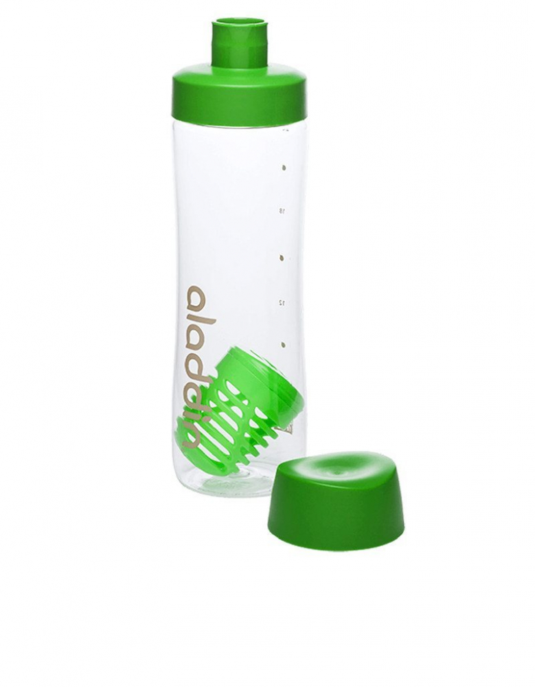 Sticla cu infuzor 700 ml verde aladdin