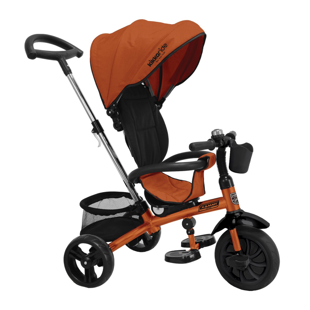 Tricicleta multifunctionala 3 in 1 xammy orange 2020