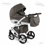 Carucior copii 3 in 1 Sirion Eco Camarelo color SIE-2