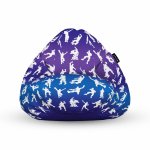 Fotoliu Units Puf Bean Bags tip para impermeabil cu maner fortnite