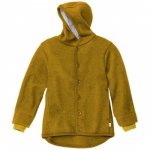 Jacheta din lana merinos organica tumble/boiled wool Disana Gold 74/80
