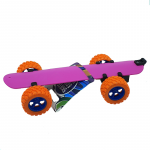 Jucarie Skateboard flexibil cu roti portocalii