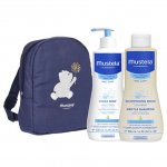 Lotiune de corp Hydra Bebe 500 ml + Sampon delicat fara 500 ml + Rucsac