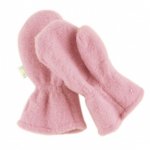 Manusi groase din lana merinos organica fleece Iobio Cotton Candy 2