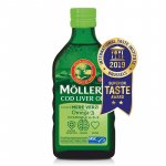 Mollers cod liver oil Omega-3 aroma de mere verzi, 250 ml Orkla Health