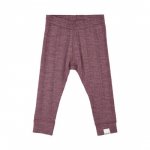 Pantaloni fine rib leggings din lana merinos CeLaVi Tulipwood 70 cm