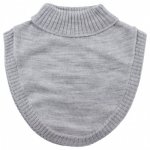 Pieptar copii lana merinos tricotata superwash Nordic Label Grey Melange 1-2 ani
