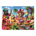 Puzzle Anatolian Tropical Party Dogs 1.000 piese