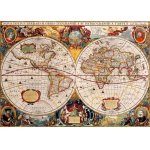 Puzzle Bluebird Antique World Map 1.000 piese
