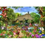 Puzzle Bluebird English Cottage Garden 1500 piese