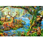 Puzzle Bluebird Forest Life 1500 piese