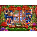 Puzzle Bluebird Marchetti Ciro Ye Old Christmas Shoppe 2.000 piese