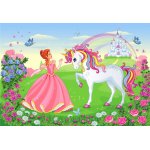 Puzzle Bluebird The Princess and the Unicorn 260 piese