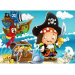Puzzle Bluebird The Treasure of the Pirate 48 piese
