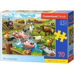 Puzzle Castorland Life on the Farm 70 piese