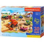 Puzzle Castorland Work in the Farm 20 piese xxl