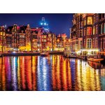 Puzzle Clementoni Amsterdam by Night 500 piese