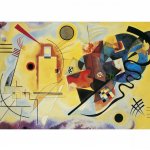 Puzzle Clementoni Vassily Kandinsky: Yellow - Red - Blue 1000 piese