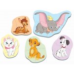 Puzzle Educa Baby Disney Animals 3/3/4/4/5 piese