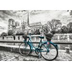 Puzzle Educa Bike Near Notre Dame Coloured B&W 500 piese