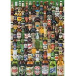 Puzzle Educa Cans of Beer 1000 piese include lipici puzzle
