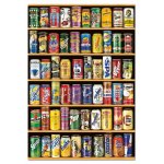 Puzzle Educa Cans of Beer 1500 piese include lipici puzzle