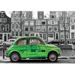 Puzzle Educa Car in Amsterdam 1000 piese alb-negru include lipici