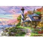 Puzzle Educa Lighthouse at Rock Bay 1000 piese include lipici puzzle