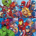 Puzzle Educa Marvel Super Heroe Adventures 12/16/20/25 piese