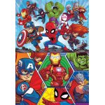 Puzzle Educa Marvel Super Heroe Adventures 2x20 piese
