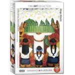 Puzzle Eurographics Diego Rivera: Flower Festival 1000 piese