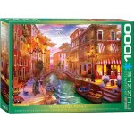 Puzzle Eurographics Dominic Davison: Sunset over Venice 1000 piese
