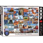 Puzzle Eurographics Globetrotter USA 1000 piese