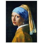 Puzzle Eurographics Johannes Vermeer: The Girl with a Pearl Earring 1665 1000 piese