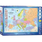 Puzzle Eurographics Map of Europe 1000 piese